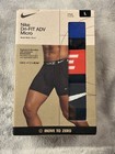 Nike Dri-FIT ADV Boxer Briefs Underwear Men’s Size Large W 36-38 Black 3 Pack