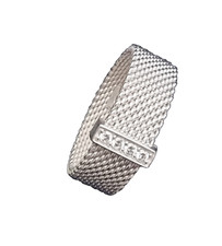 Tiffany & Co Somerset Diamond Mesh Ring With Diamonds. New. Unused. Size USA 8
