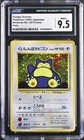 CGC 9.5 Mint Snorlax Nintendo 64 / CD Promo Japanese Holo #143