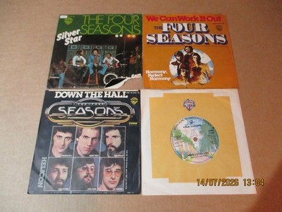 7'' Single Vinyl Sammlung  4x Four Seasons