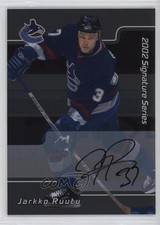 2001-02 ITG Be A Player Signature Series Auto Jarkko Ruutu #097 Auto 0c2