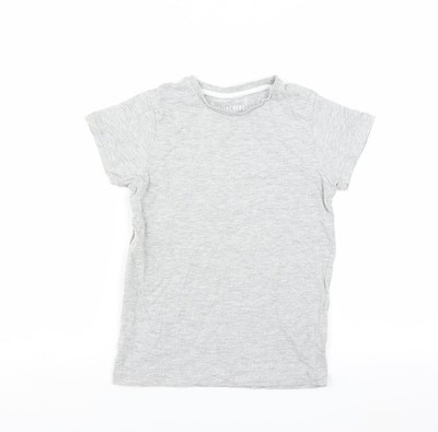 Basic-T-Shirt Jungen UK-Größe 8 Jahre Matalan grau