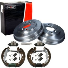 MAXGEAR Bremstrommel Bremsbacken + Rep-Satz Hinten für FORD FIESTA VI CB1