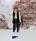 Vintage Kenner Star Wars Figure Loose Han Solo Small Head 1977 Complete
