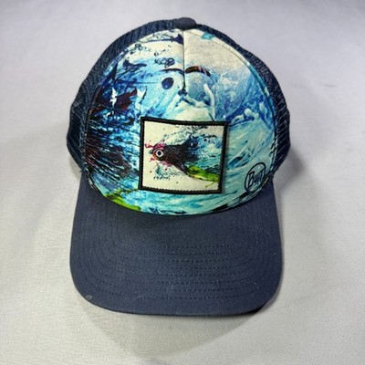 Buff USA Fishing Bug Slinger Trucker Cap Snapback in Warpaint Colorway Fish Lure