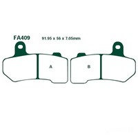 Bremsbelag EBC FA409V Vorne FüR Harley Davidson Fltru 1745 Road Glide Ultra ABS