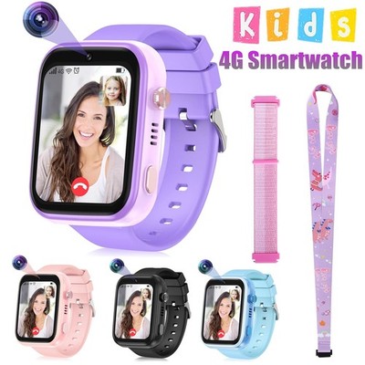4G Kids Smartwatch Cell Phone Watch GPS Tracker 2 Way Calling Smart Watch