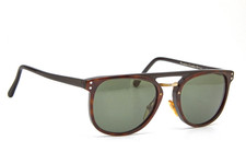 RAY BAN PREMIER COMBO D W1385 USA B&L nero marrone occhiali da sole vintage 90s