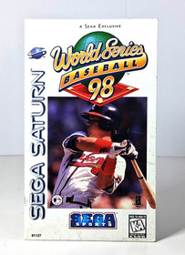 World Series Baseball 98 (Sega Saturn, 1997) CIB Tested