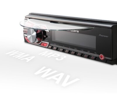 Pioneer Carrozzeria DEH-380 1DIN Car Audio CD Player AUX Input