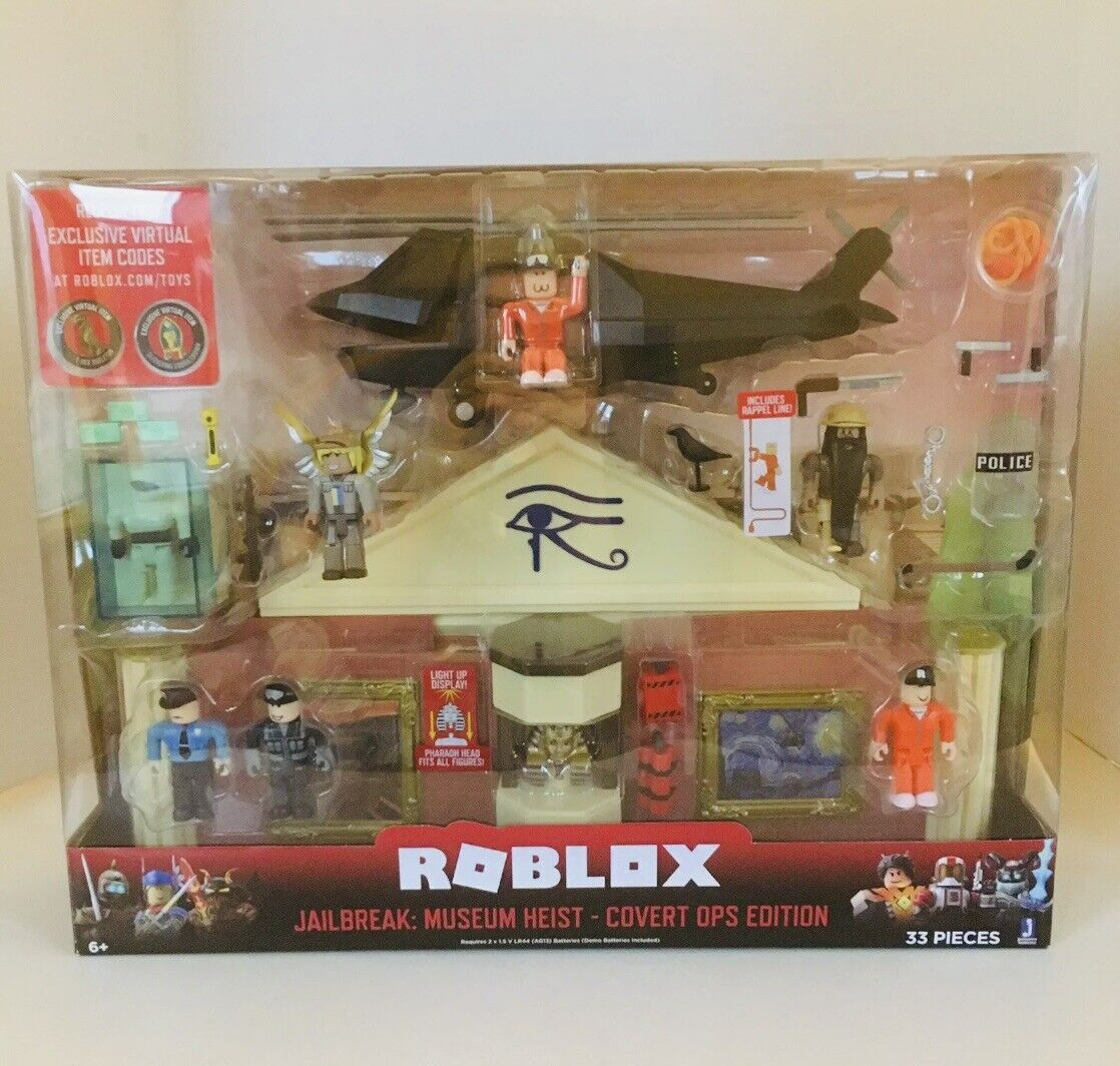 roblox jailbreak: museum heist feature playset 