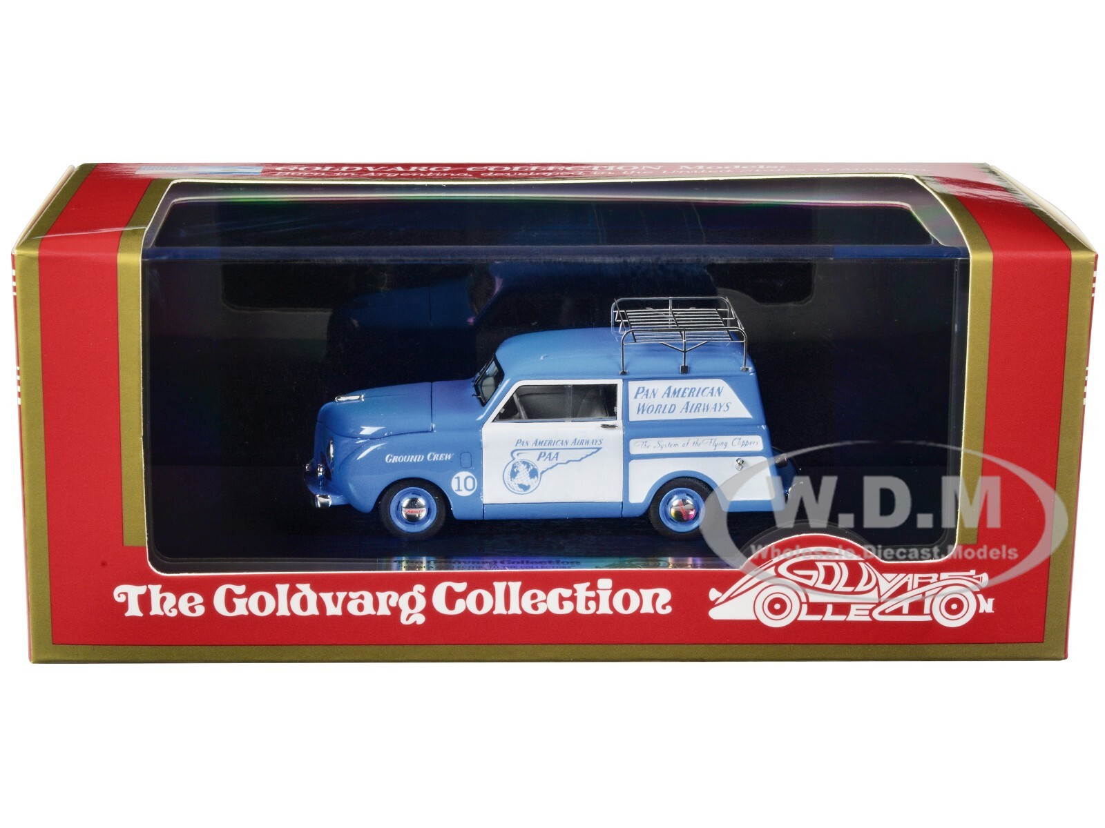 1948 КРОСЛИ PAN-AM AIRWAYS НАЗЕМНЫЙ ЭКИПАЖ 1/43 ОТ GOLDVARG COLLECTION GC-PAA-004