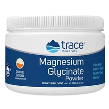 Magnesium Glycinate Powder Drink Mix 6.35 Ounce Vegan Gluten Free Bedtime Sup...