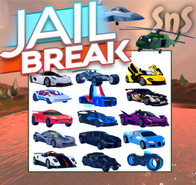ALL JAILBREAK ITEMS  CLEAN/FAST DELIVERY JailBreak cars/rims/hyperchromes/ etc!
