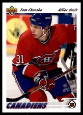 1991-92 Upper Deck French Tom Chorske . Montreal Canadiens #427