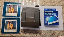 Vintage POLAROID Spectra System Instant Film Camera W/Manual and Unopened Film