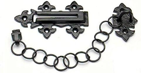 Защитная дверная цепочка Merriway BH01650 - Черный Антиквариат