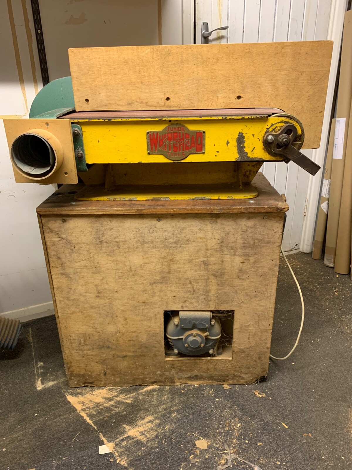 Whitehead Junior Disc and Flat Bed Belt Sander eBay