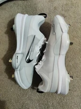 Nike Force Zoom Trout 9 Pro FB2907-100 Men's Metal Crimson Baseball Cleats US 11
