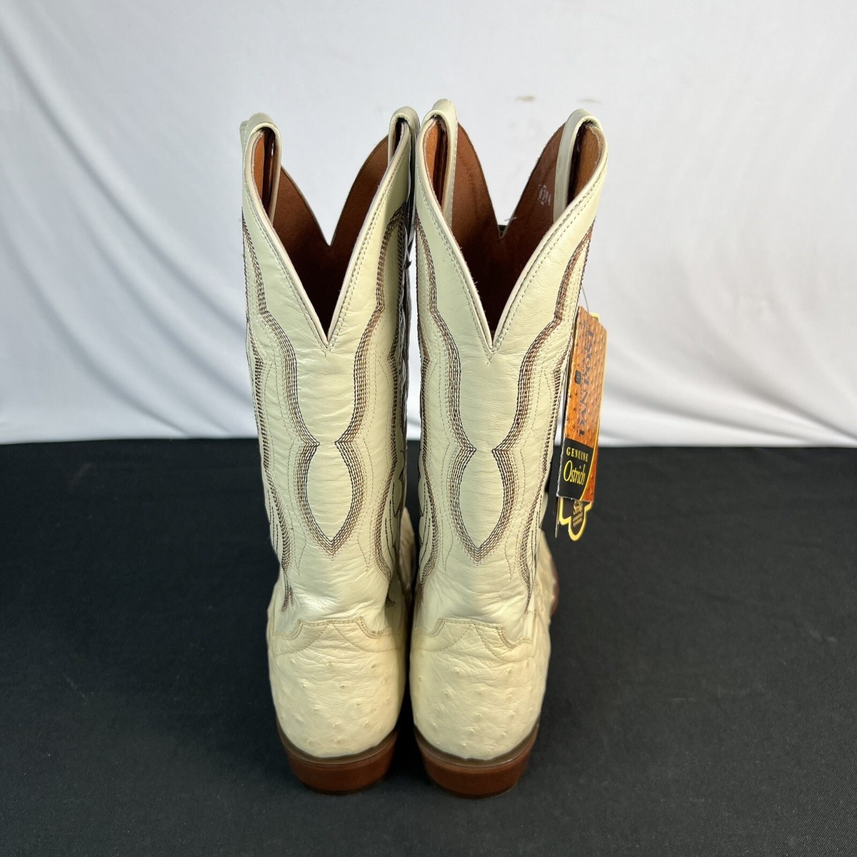 ?Best offer, Dan post, Ostrich boots, new cond. see pics, size 9 1/2 D, buy now GRIT FULL QUILL OSTRICH BOOT by DAN POST – Dan Post Boots main image 3