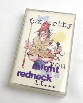 Musikkassette - JEFF FOXWORTHY - You might be a redneck if...  - Tape MC