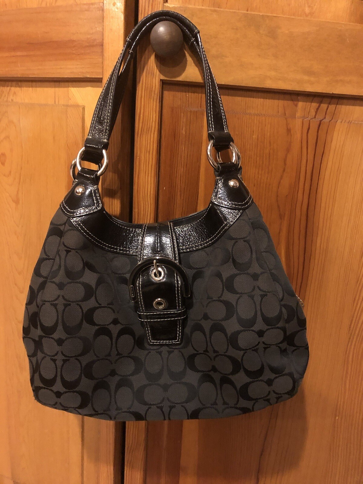 Coach purse black Gem
