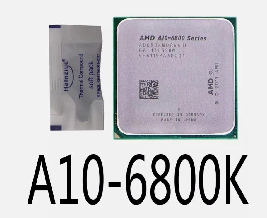 AMD Computer Processors (CPUs) AMD A10-6800K Processor Model for