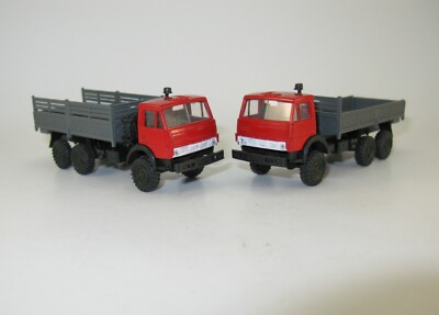KamAZ 4310 Pritsche highboard / lowboard Cargo Truck DDR UdSSR - 1:87 H0