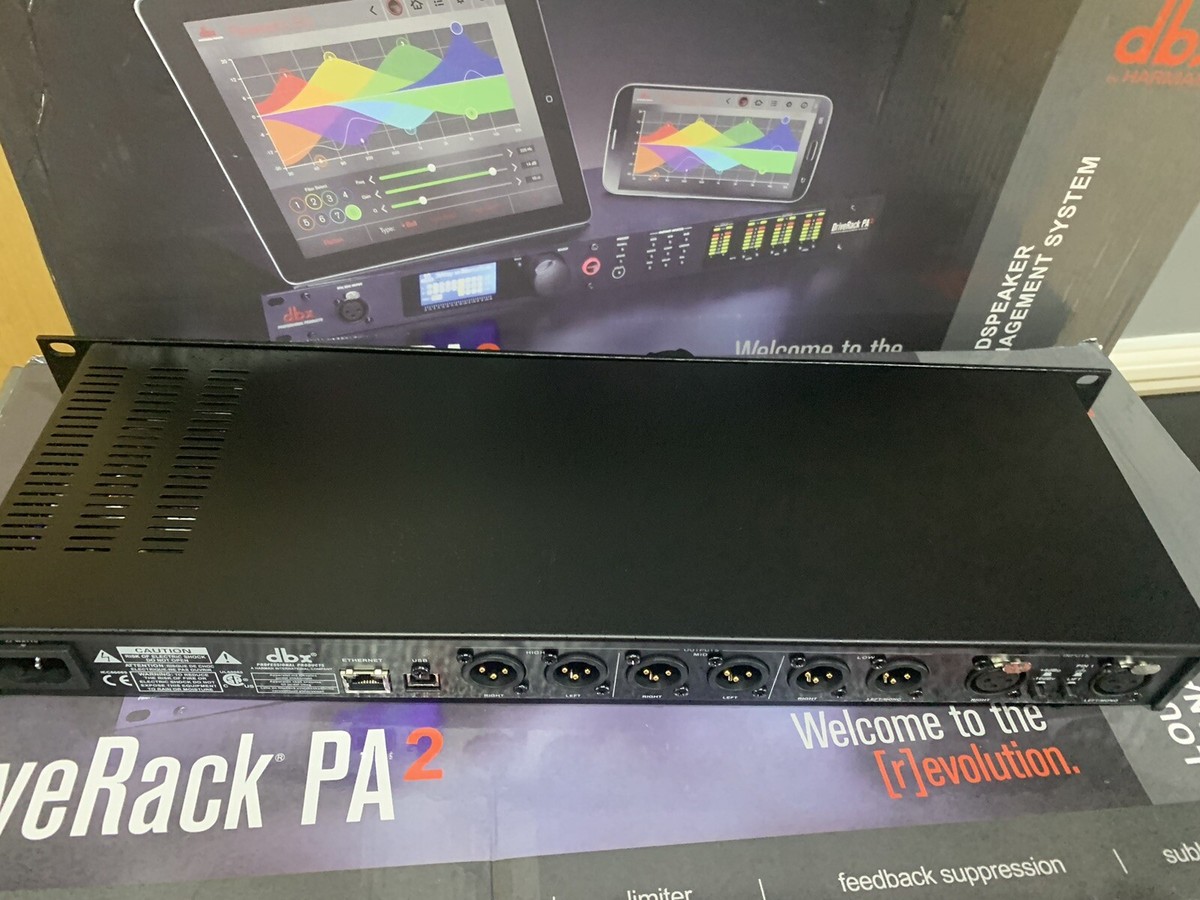 DBX DriveRack PA2 Complete Loudspeaker Management System + BBE 882
