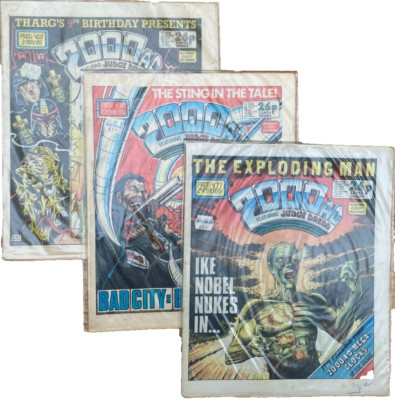 2000AD 3 x Prog Bundle: 468 470 471 all Judge Dredd issues