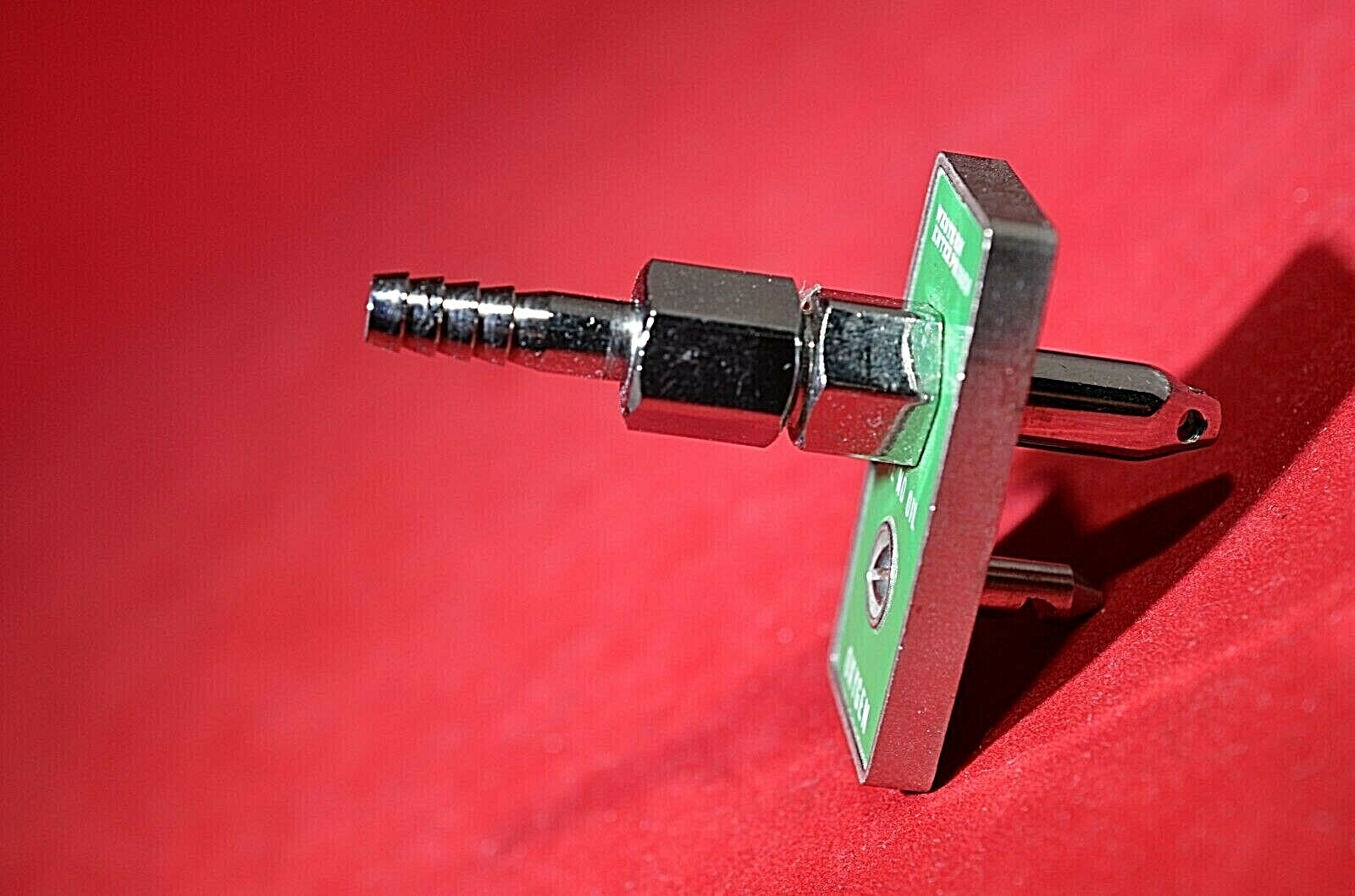 Western Oxygen Chemtron style High pressure wall connection square ...