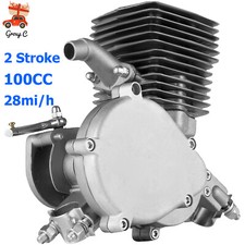 Full Set 100cc Bike Bicycle Motorized 2 Stroke Petrol Gas Motor Engine Kit UK