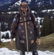 DSQUARED2 F/W 2017 Cappotto Antipioggia Freezing Rain Mantello Giacca L Parka