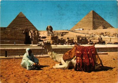 CPM EGYPTE Giza-The Sphinx and the Pyramids of Cheops and Chephren (343812)