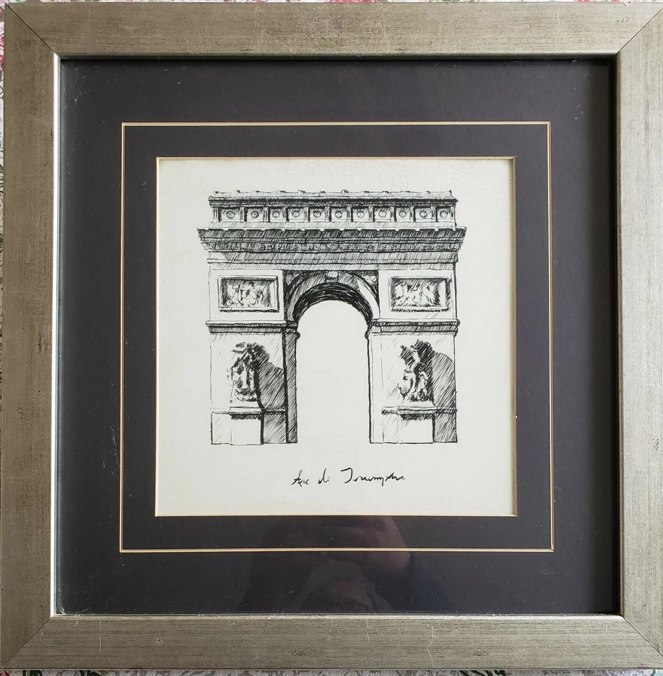 Marco Fabiano Art Print Arc de Triomphe Paris France 2002 Paragon Gallery - Image 4 of 4
