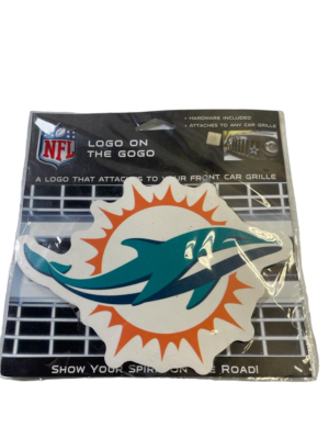 ステッカー　クライムクラッカーズ2 WinCraft NFL Miami Dolphins Logo on The GoGo Decals, Team Color