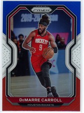 DeMarre Carroll 2020-21 Panini Prizm Red White Blue #205 Houston Rockets