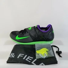 Nike Zoom PV II Pole Vault Track & Field Spikes Black - Men's 11.5 - 317404-035