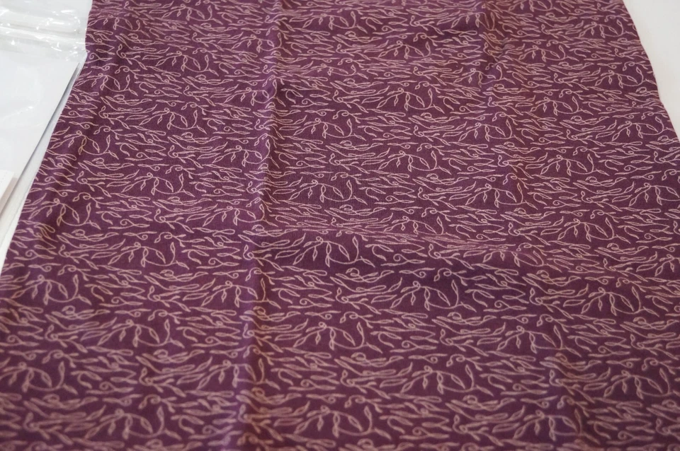 1 Damen/Mädchenunterhemd beerenfarben leafs Blättermuster Gr XS Living crafts - Bild 4 von 4