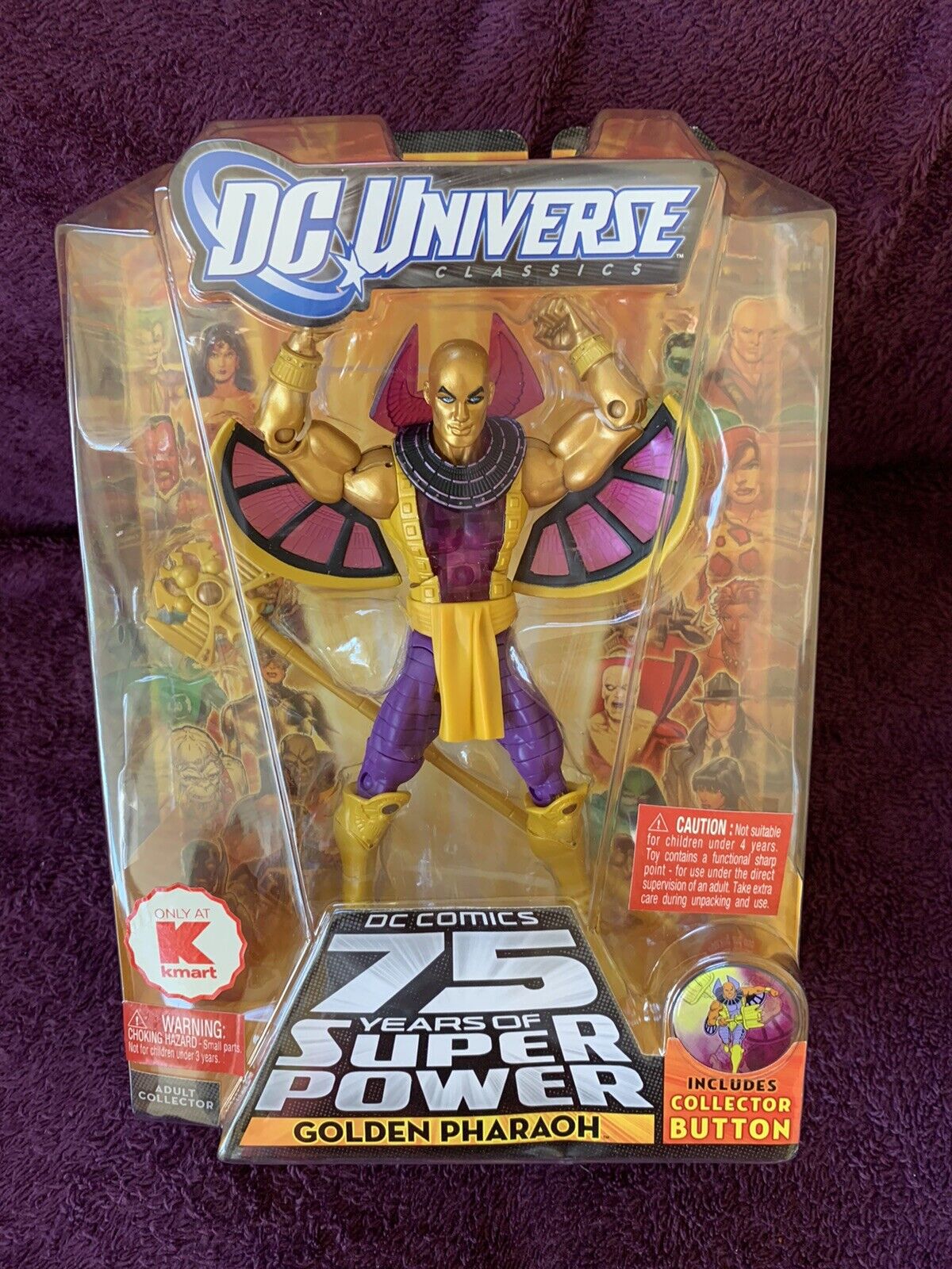 GOLDEN PHARAOH DC Universe Classics Validus Build-A-Figure Super Powers Mattel