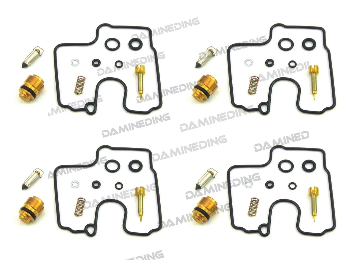 4 X Carburetor Carb Rebuild Repair Kit Ninja ZX-6R ZX6R / ZZR 600