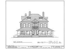 Shingle Style Victorian Farmhouse, 5+ bedrooms, 5 baths, architectural plans