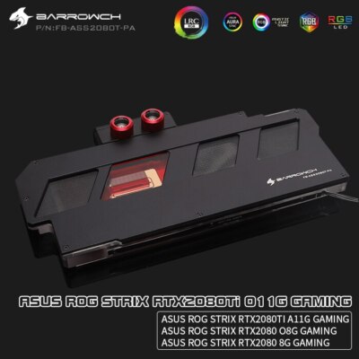 Barrow GPU Block For ASUS ROG STRIX RTX2080Ti O11G GAMING/A11G/O8G/ 8G  GAMING Australia