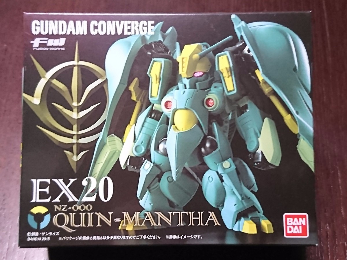 Please see description FW GUNDAM CONVERGE EX 20 NZ-000 QUIN-MANTHA