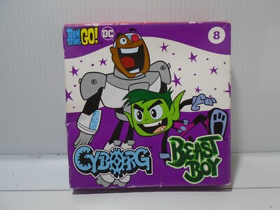 DC COMICS TEEN TITANS GO! CYBORG & BEAST BOY #8 MCDONALDS NIB (MD322)
