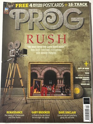 PROG Magazine Issue #129 April 2022 RUSH No Postcards Pattern Seeking Envy None