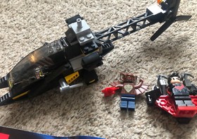 LEGO DC UNIVERSE Super Heros 6857 76011 Incomplete Set Lot WITH 4 MINIFIGS