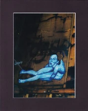 8X10" Matted Print Graffiti Street Art Picture: by Leeny
