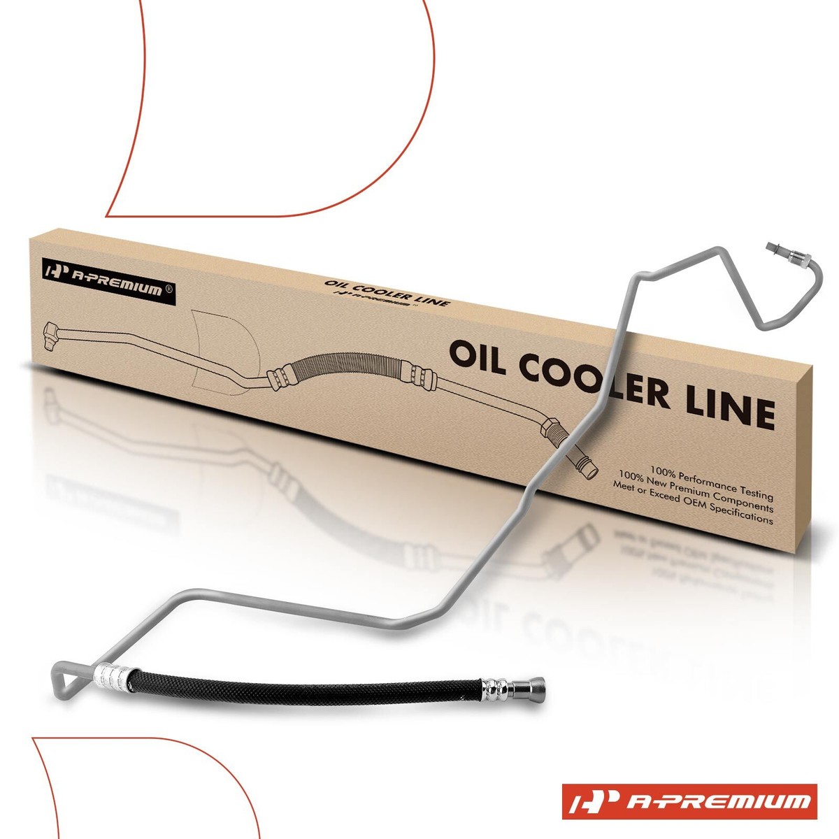 A-Premium Inlet Transmission Oil Cooler Line for Dodge Durango