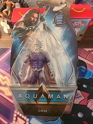 Mattel DC Multiverse Ocean Master Orm 6'' Action Figure Poseable Aquaman Movie